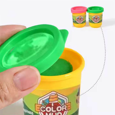 DIY COLORFUL PLAY DOUGH SET